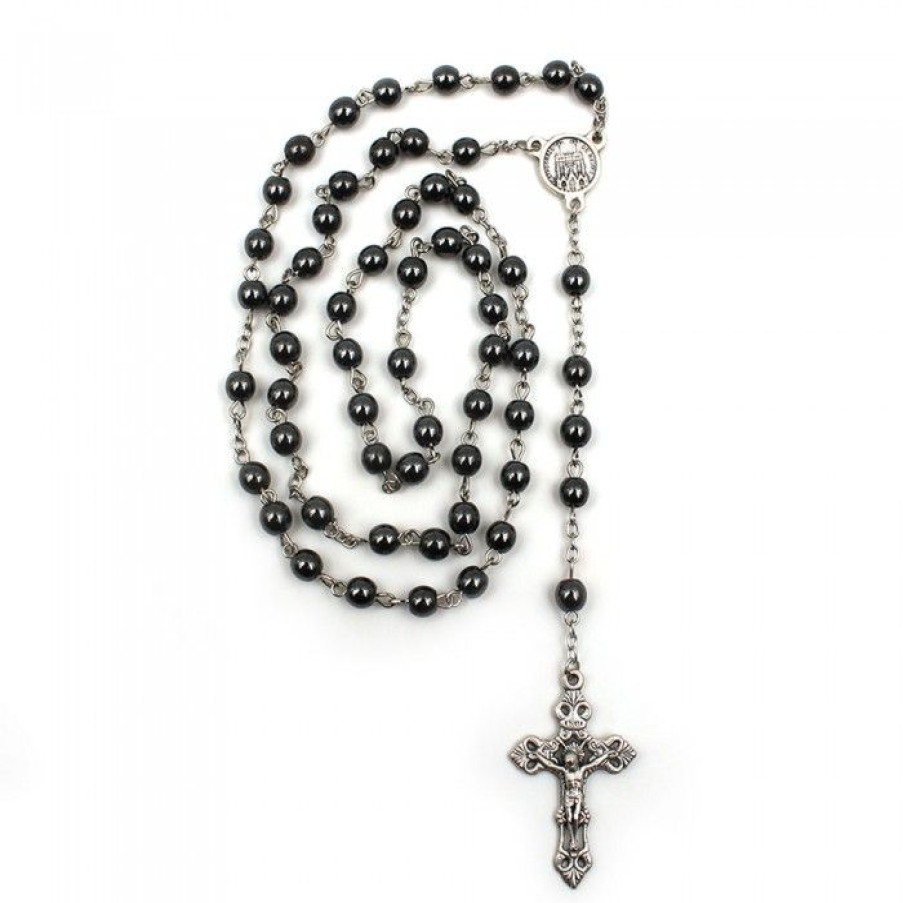 Chapelet Grains Hematite | CATHEDRALE de reims Wholesale