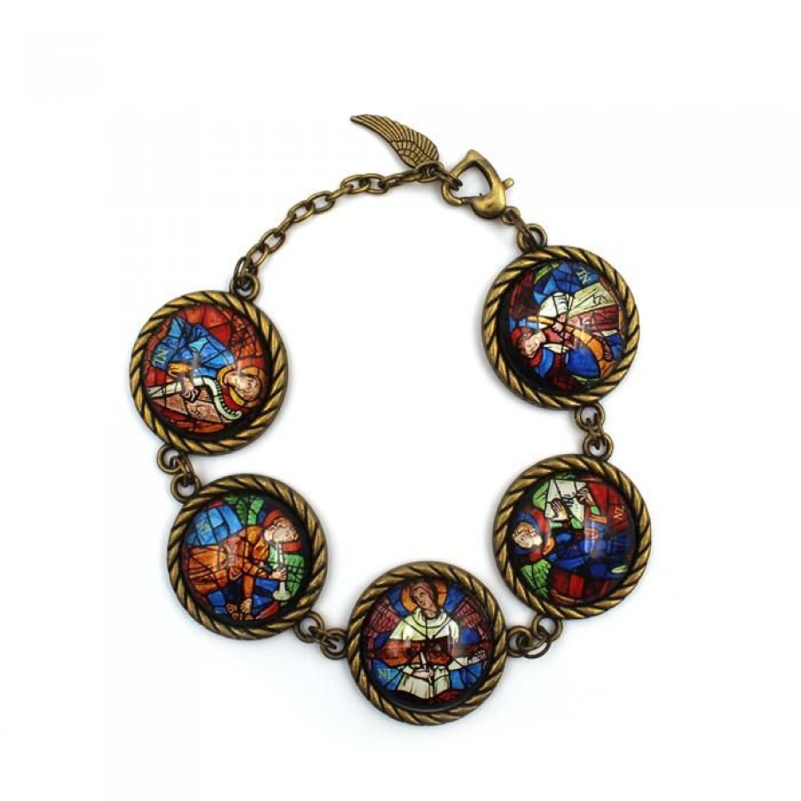 Bracelet 5 Anges Musiciens | CATHEDRALE de reims Online