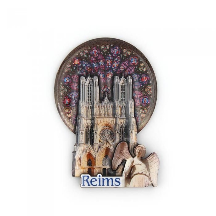 Magnet Decoupe En 3D | CATHEDRALE de reims Hot