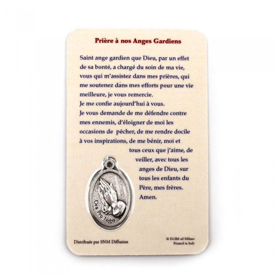 Carte Medaille Anges Gardiens | CATHEDRALE de reims Clearance