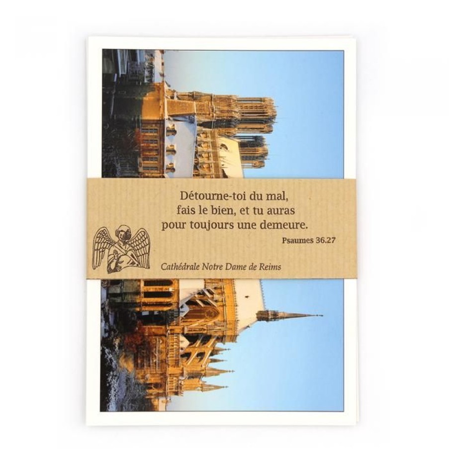 Lot De 10 Cartes Postales Sur L'Architecture | CATHEDRALE de reims Hot