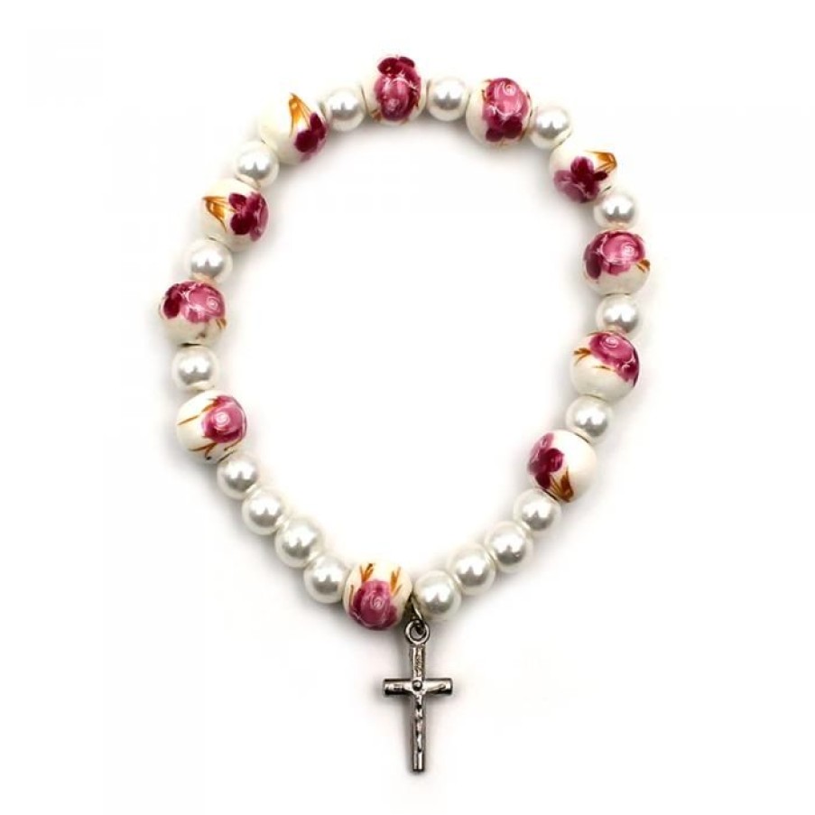 Bracelet Dizainier Perles Ceramique | CATHEDRALE de reims Clearance