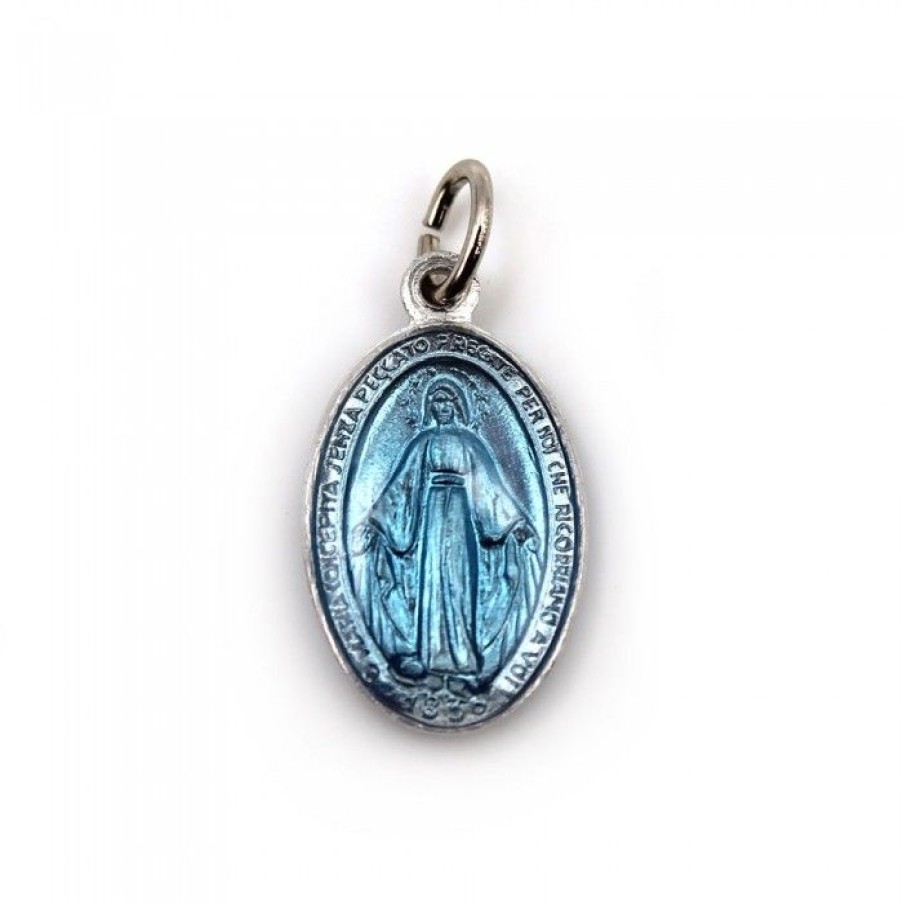 Medaille Vierge Miraculeuse, Bleue | CATHEDRALE de reims Clearance