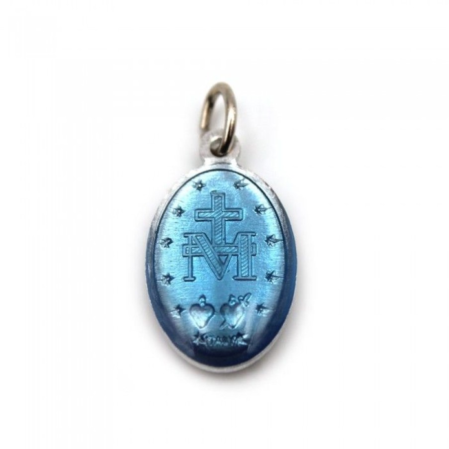 Medaille Vierge Miraculeuse, Bleue | CATHEDRALE de reims Clearance