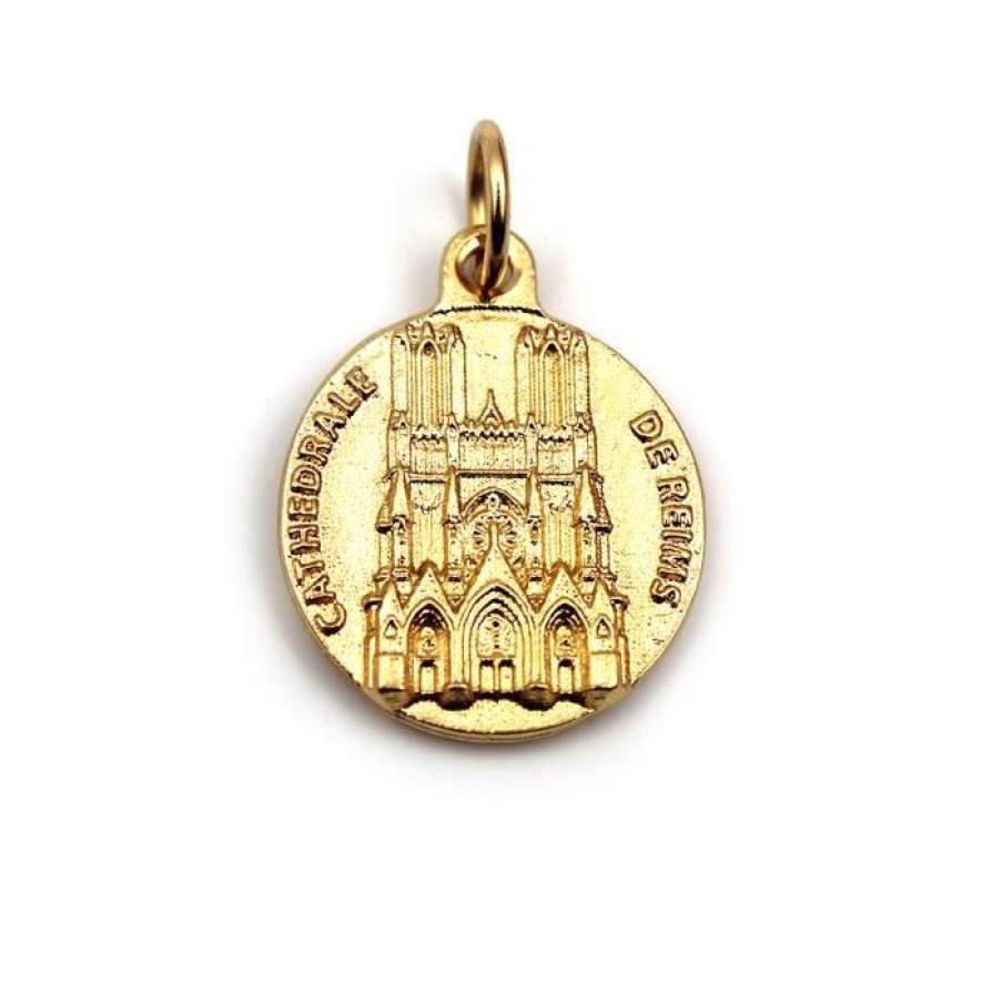 Medaille Souvenir Cathedrale De Reims | CATHEDRALE de reims Clearance