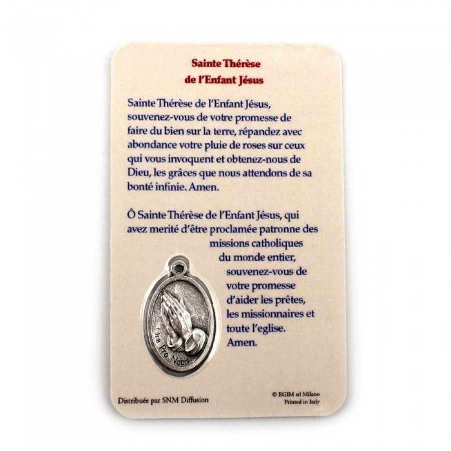 Carte Medaille Sainte Therese | CATHEDRALE de reims Hot