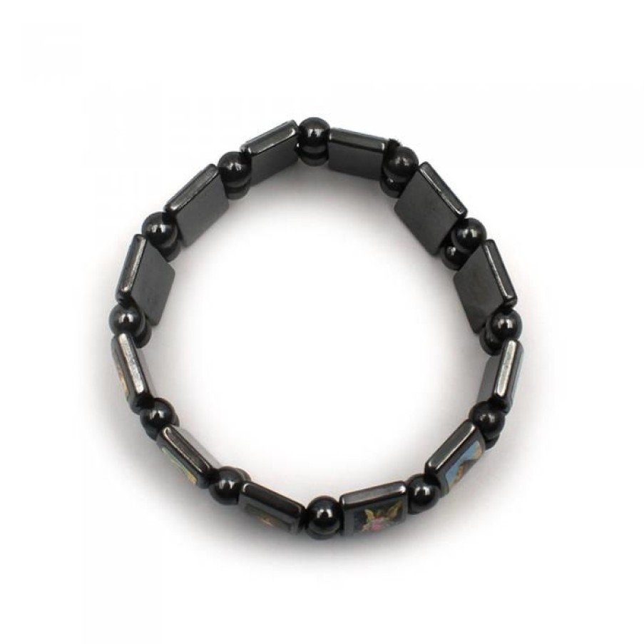 Bracelet Des Saints En Hematite | CATHEDRALE de reims Wholesale