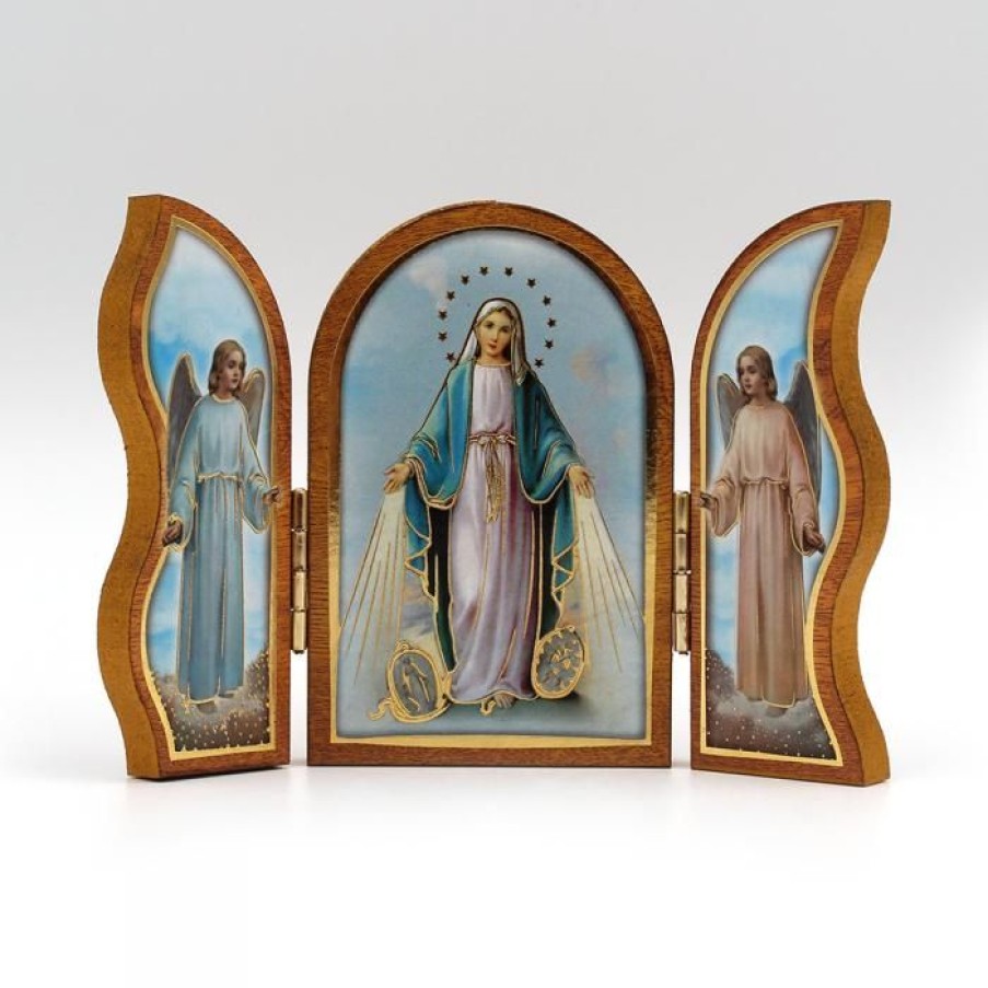 Triptyque Vierge Miraculeuse | CATHEDRALE de reims Clearance