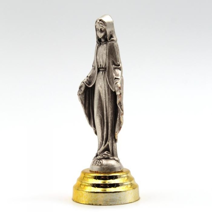 Statuette Metal Vierge Miraculeuse | CATHEDRALE de reims Hot