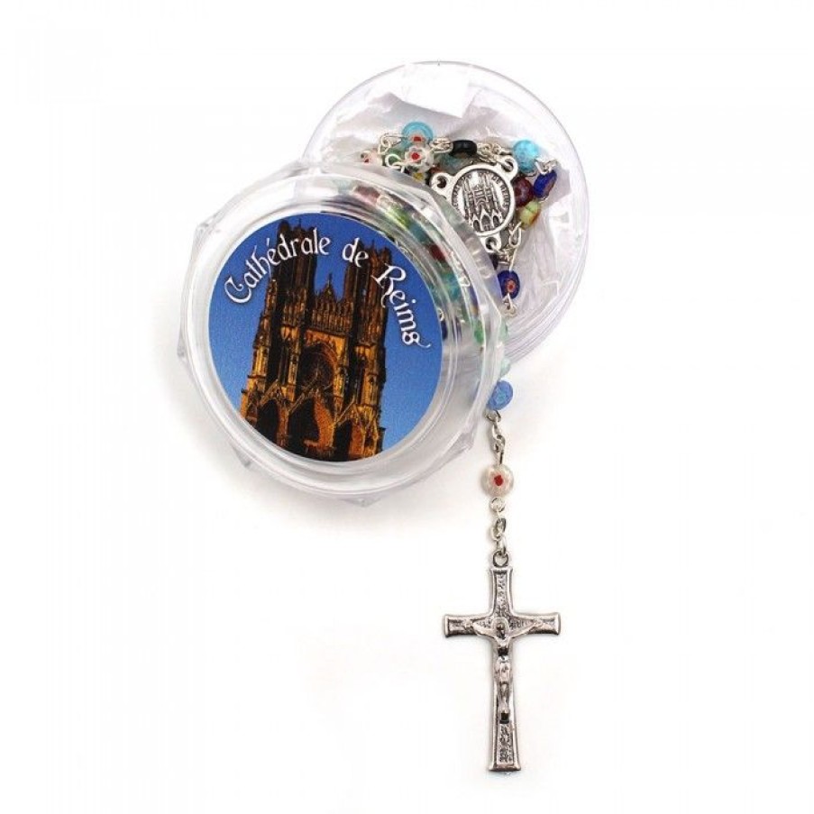 Chapelet Grains Verre Facon Murano | CATHEDRALE de reims Wholesale