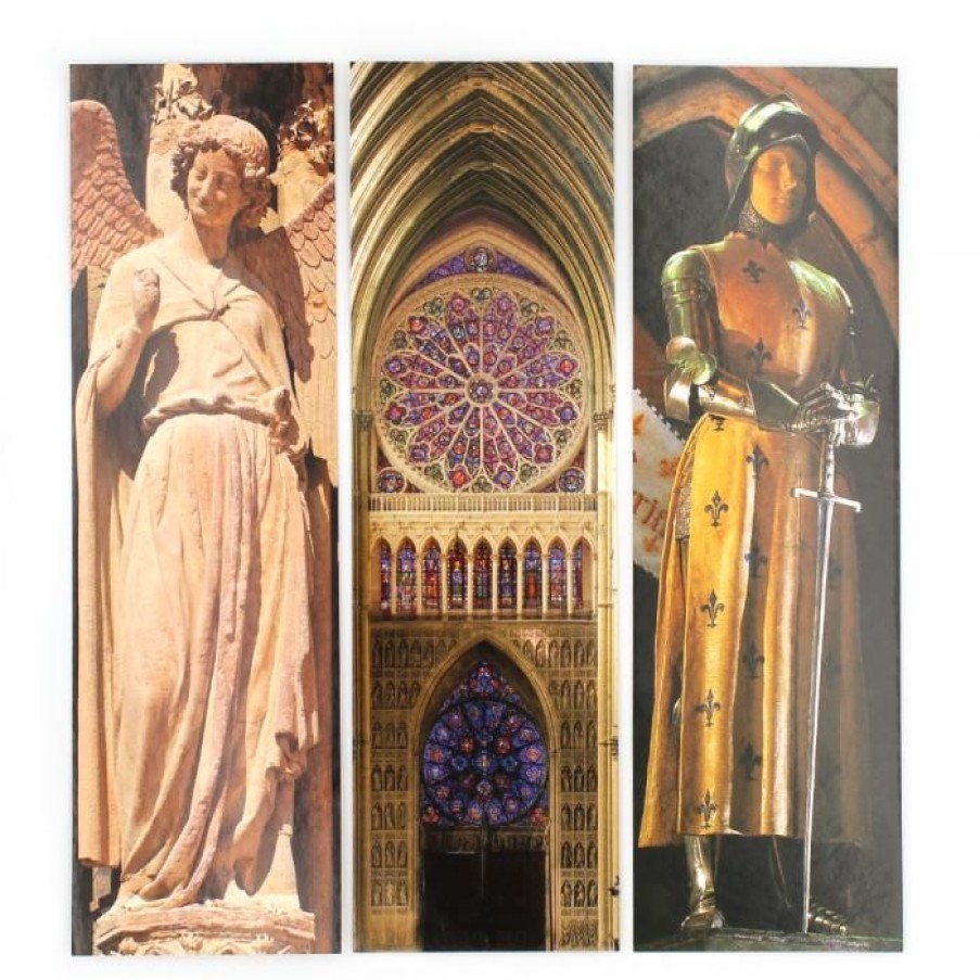 Lot De 10 Marque-Pages De La Cathedrale | CATHEDRALE de reims Online